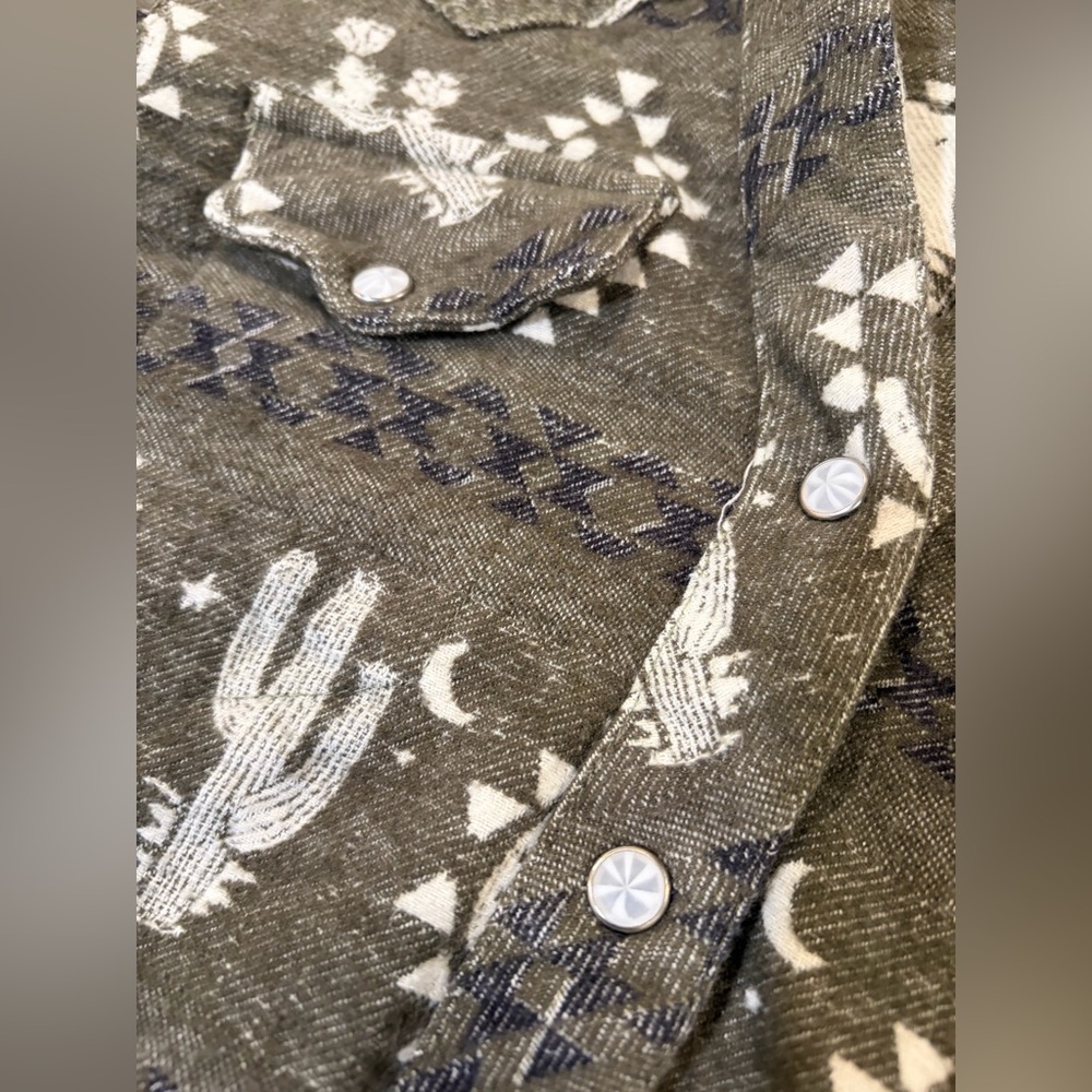 Outback Trading Company Women’s Fay Western Shirt Size S - Picture 3 of 10